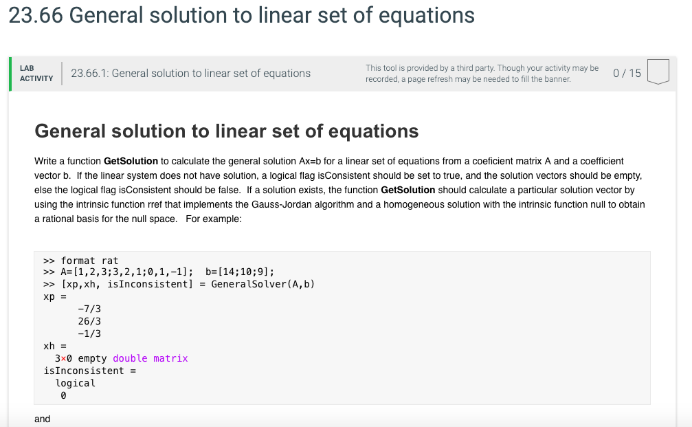 This is a Matlab problem. Please help me resolve the two assessments