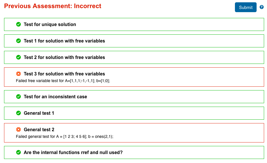 recorded, a page refresh may be needed to fill the banner LAB