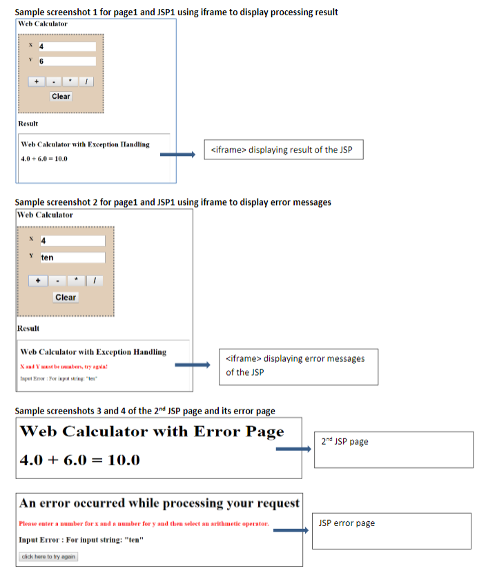 Instructions: Create a NetBeans Web project to demonstrate the use of HTML