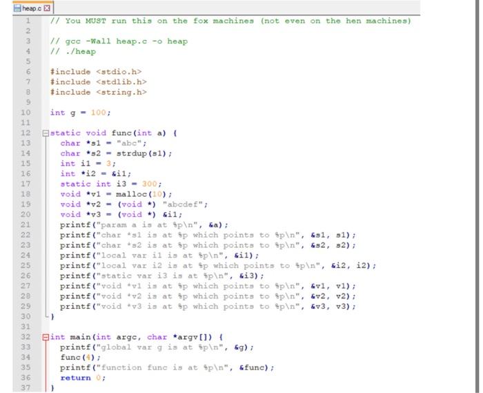is at param a is at char s1 is at = which