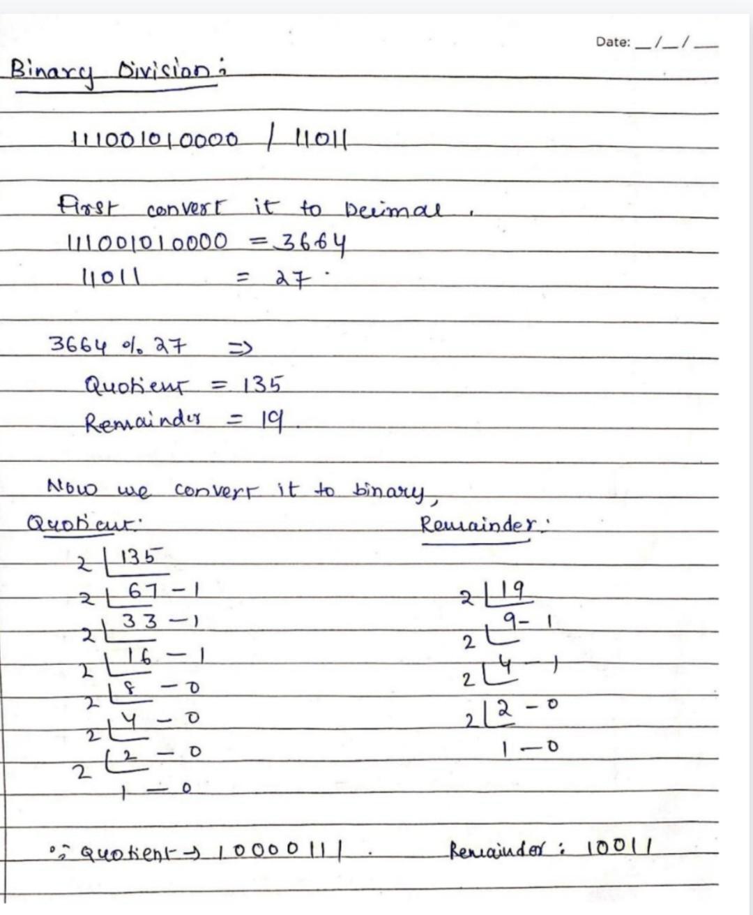 base 16 to base 4 is wrong and the steps for the