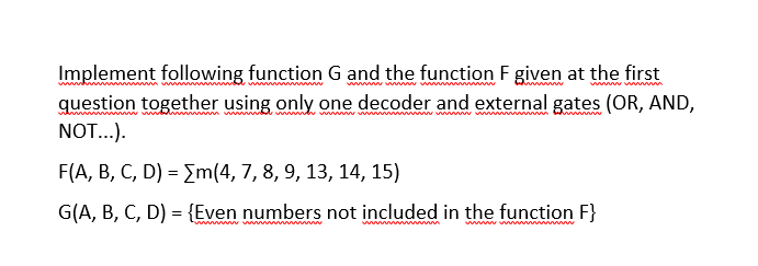  Implement following function and the function F given at the first