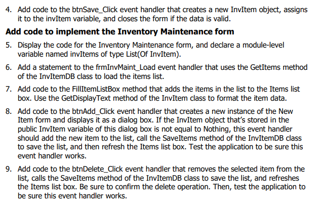 application and then add code to the two forms that use this