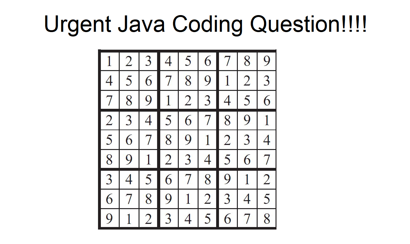  URGENT!!!!!! JAVA CODING QUESTION Create the following function: public static boolean