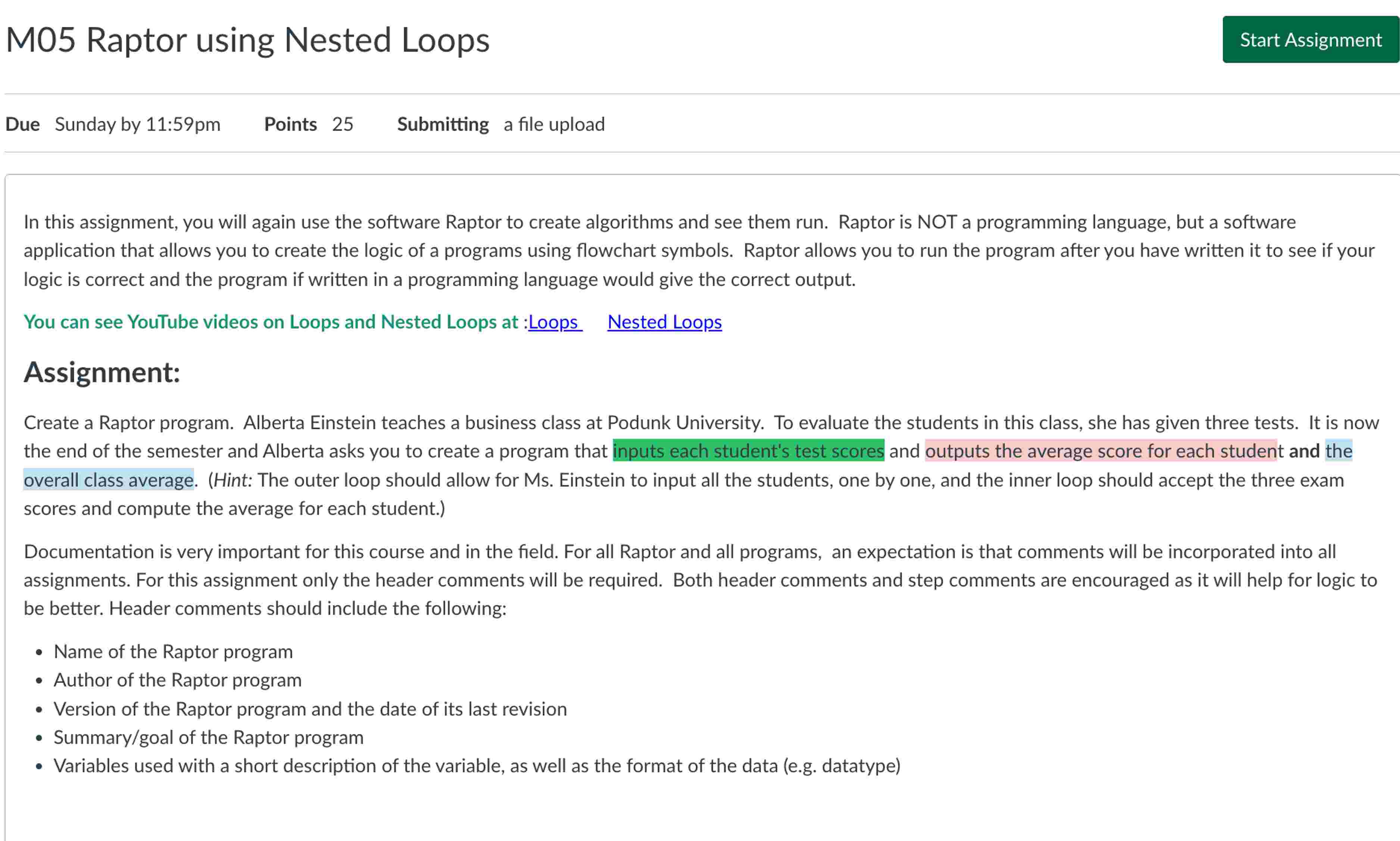  Please answer this in the Raptor program. 