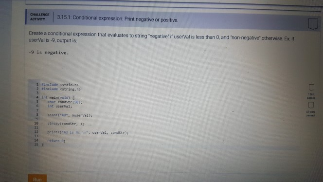  I would like to know the missing code I put couple
