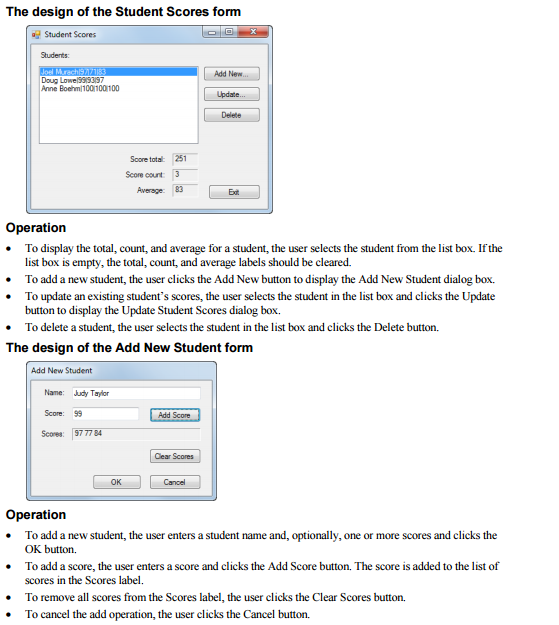 I am trying to create this c# program using windows form application