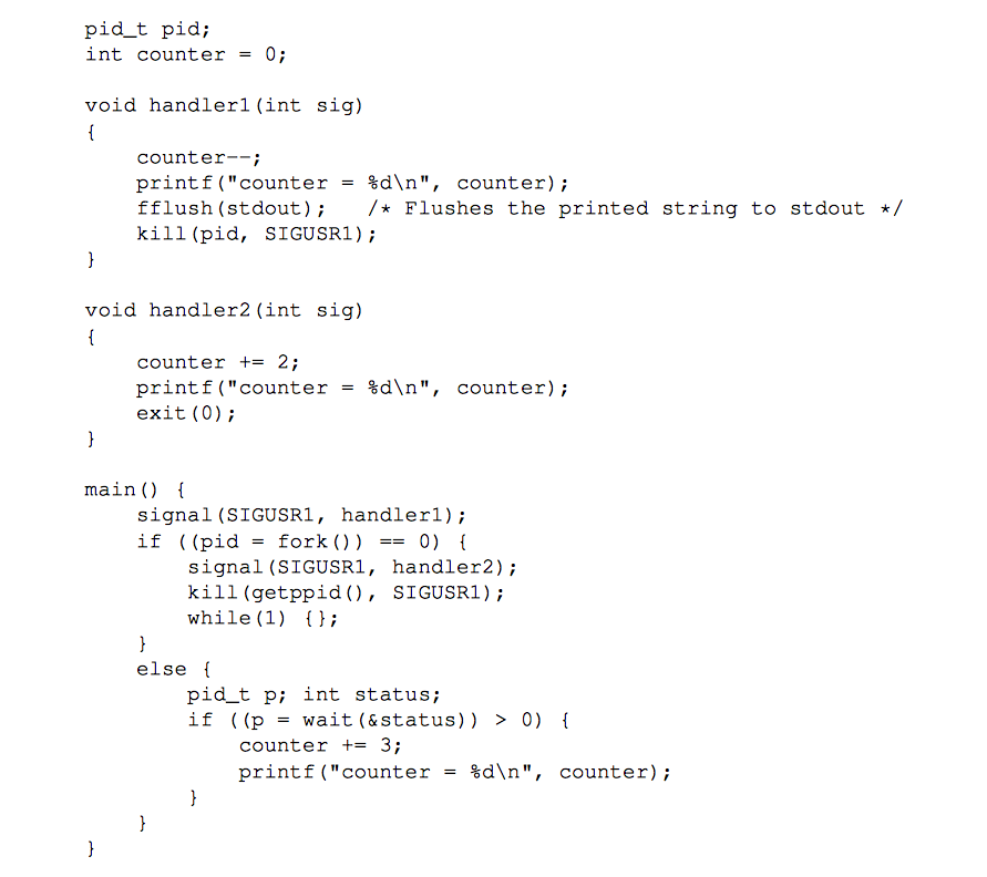  This is a concurrent system problem. I don't understand why counter
