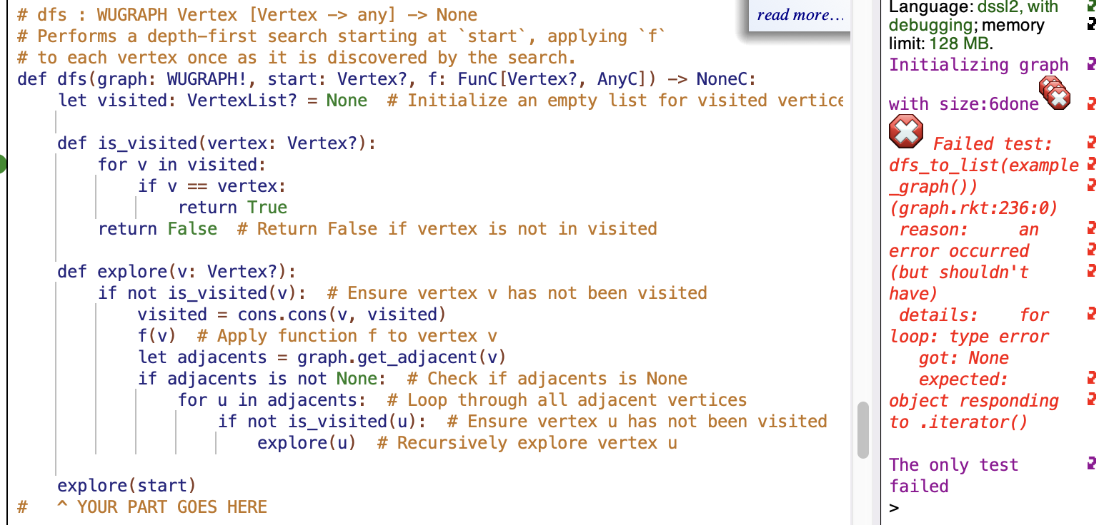  solve the error coming from the function (both shown in image).