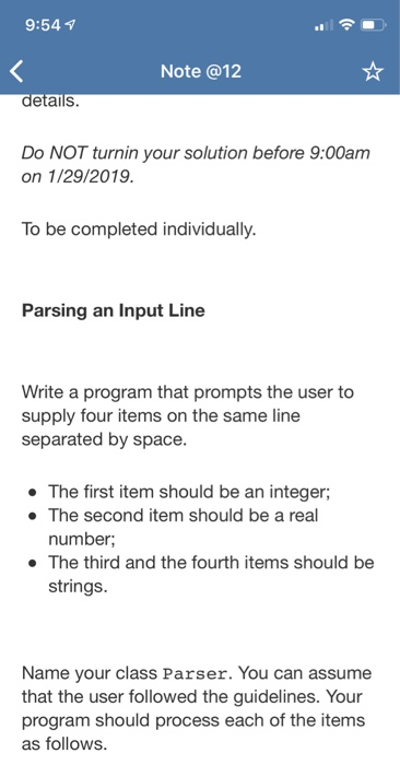  9:54 Note @12 etails Do NOT turnin your solution before 9:00am