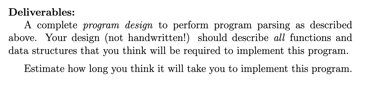 in hexadecimal form. Recall from CS 120 that top-down design is a