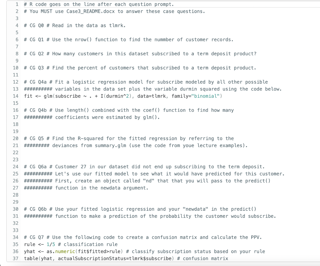 please answer Q0 - Q9 38 \# Now, use the confusion matrix