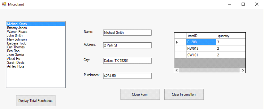 Needing help with the coding on my Visual Basic assignment. Programming Assignment