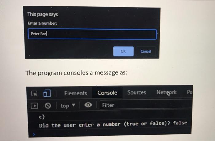 greeting using the user's name. Template This page says Enter a rame