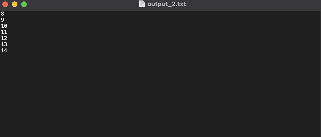 split it into new files based on the number of lines. When