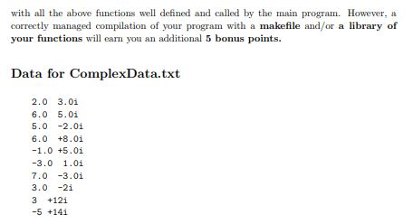 in this test is to develop, implement and run a successfully compiled