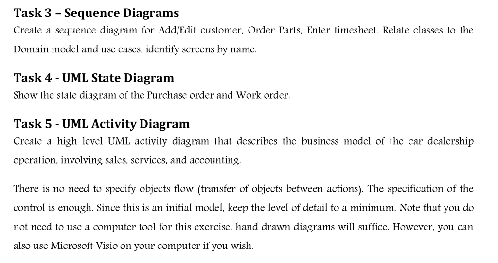 to manage its operations. The system will be used by sales-reps to