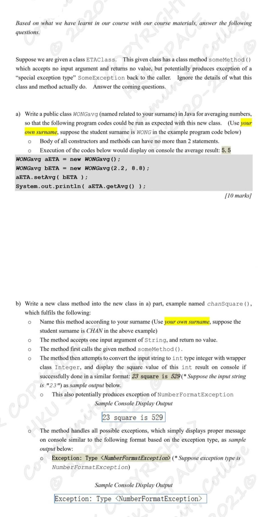  urse materials answer the Based on what we have learnt in