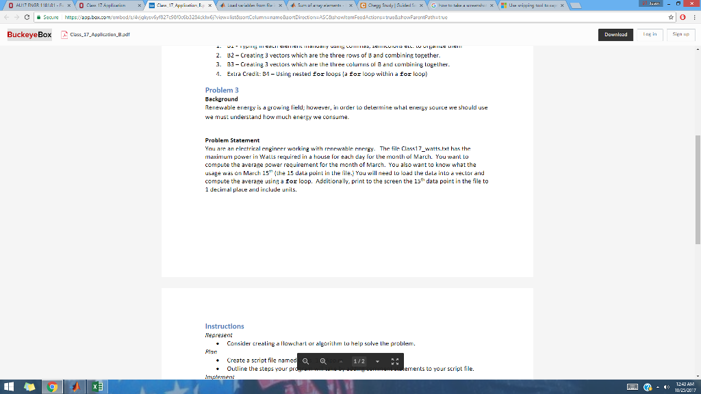  problem 3 matlab Data in file 2005.6 1930.2 1965.6 2100.5 2065.8