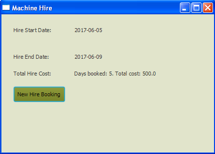 is a booking application that allows large machines such as excavators, to