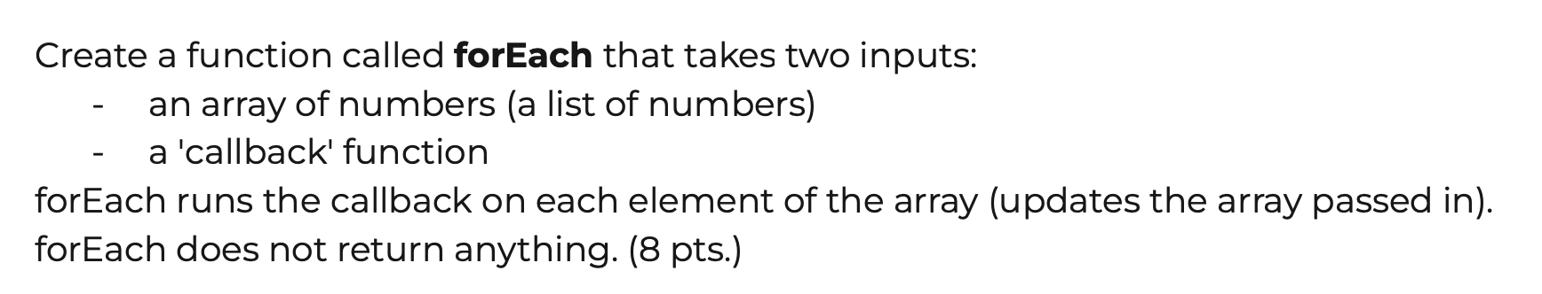 const increment = (x) => x + 1; // increment function please