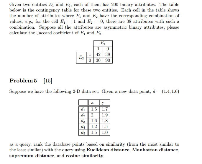  Given two entities E_1 and E_2, each of them has 200