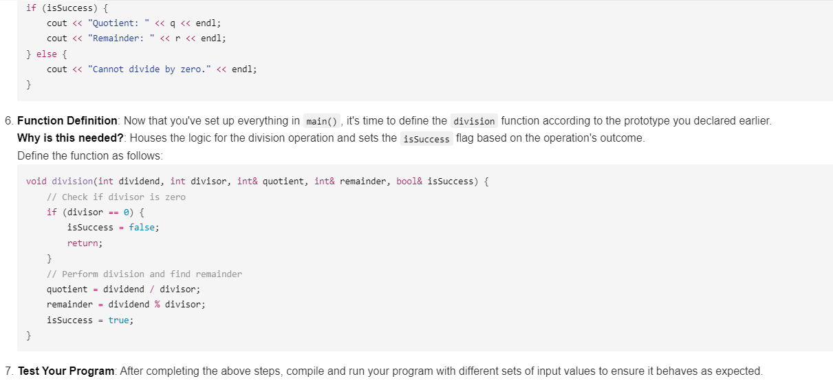 success of the operation. Why is this needed?: Updating the function prototype