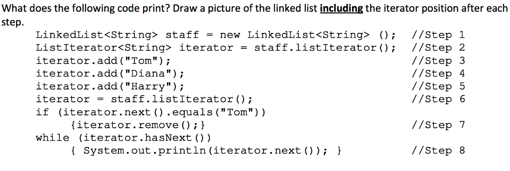 in java What does the following code print? Draw a picture