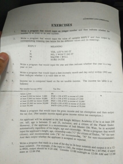  Write a program that would input an integer number and then