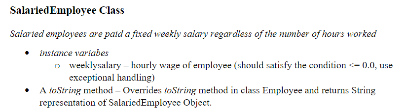 Employee class and Invoice class implements Payable interface, which is a promise