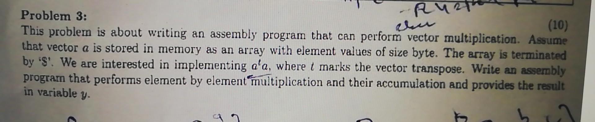 Kindly write the whole program in ARM assembly language. Rut alu