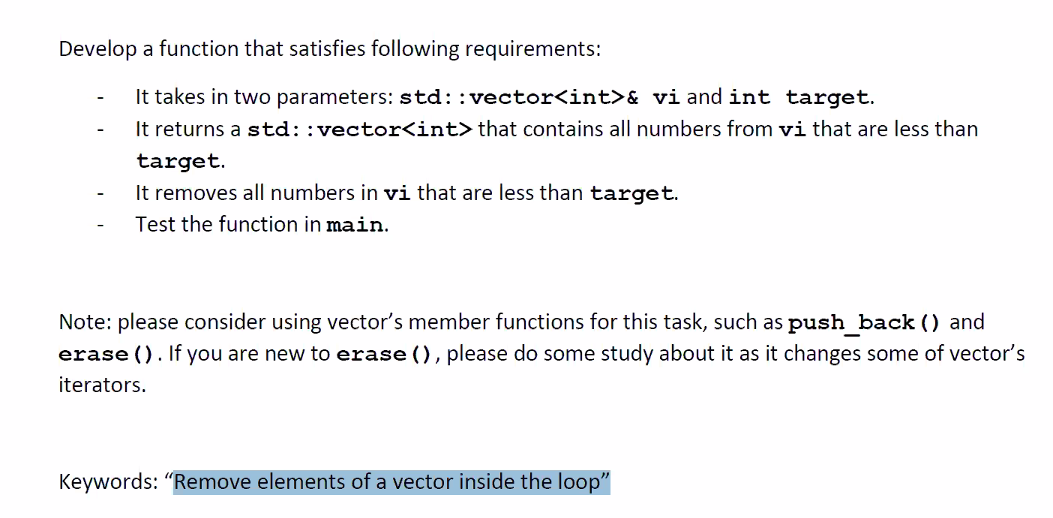  Develop a function that satisfies following requirements: It takes in two