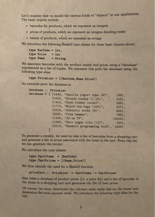 Wally World Marketplace (WWM) is a "big box" store selling groceries, dry
