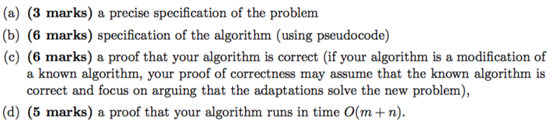 Give an algorithm to detect whether a given undirected graph contains a