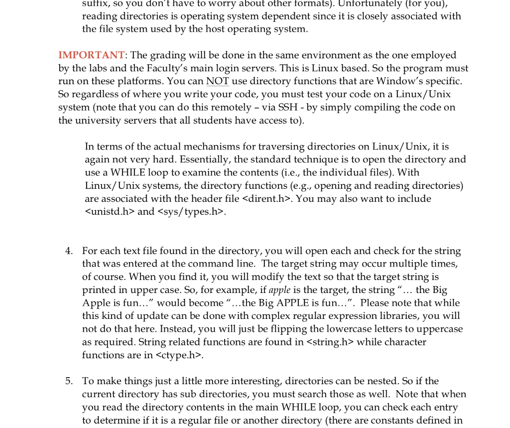 no experence in C, and this is hould be done by using