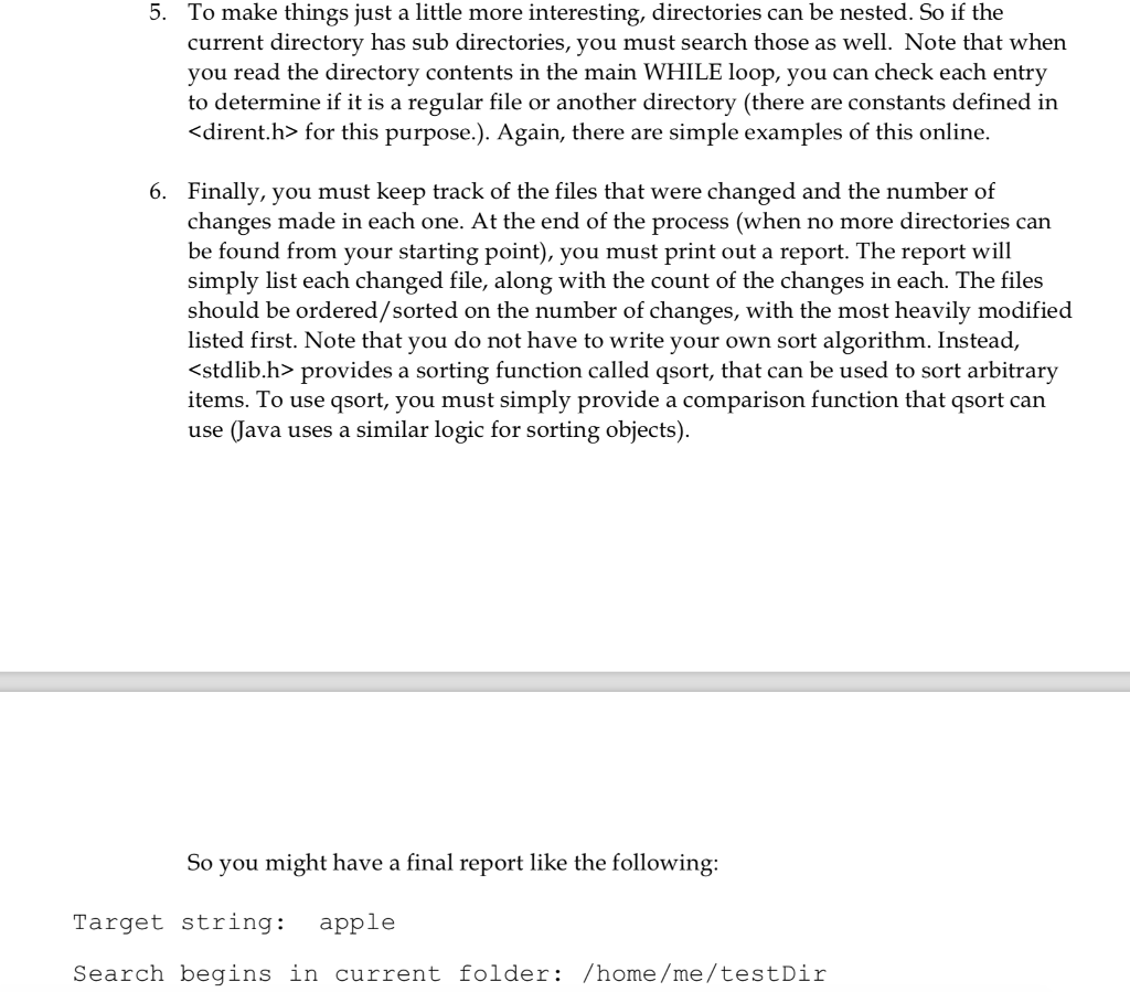 the basics of C (including pointer). Please explain how to do this
