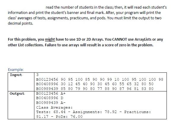 you, here is the grade scale This class has a fixed number