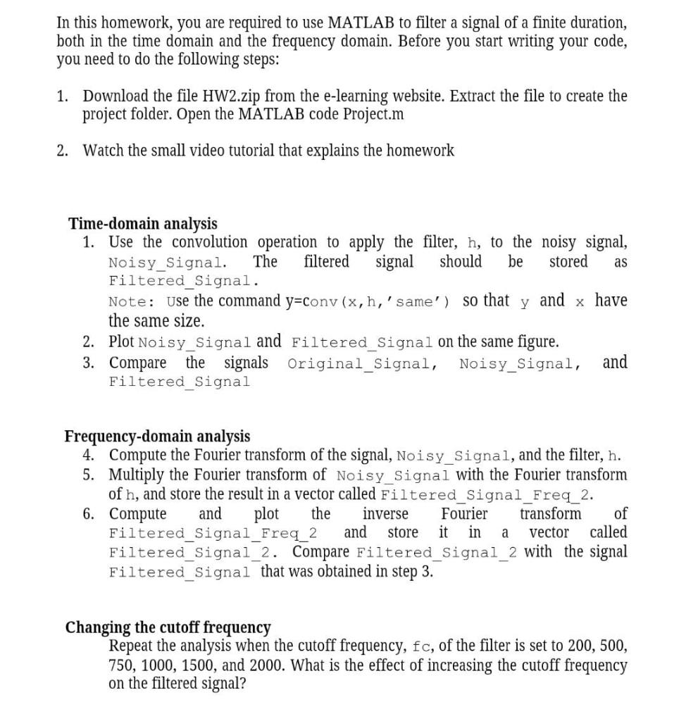 We have to use a low pass filter .... Also the