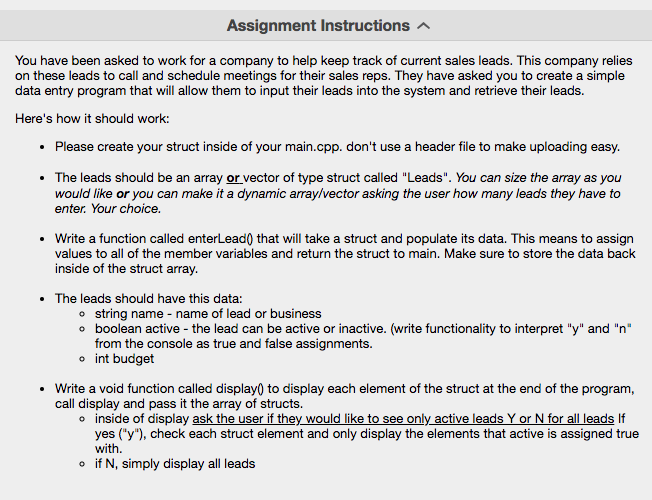  Does my code look right for this c++ assignment? Please help,