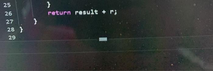 showing the same face. You are given an implementation of a function: