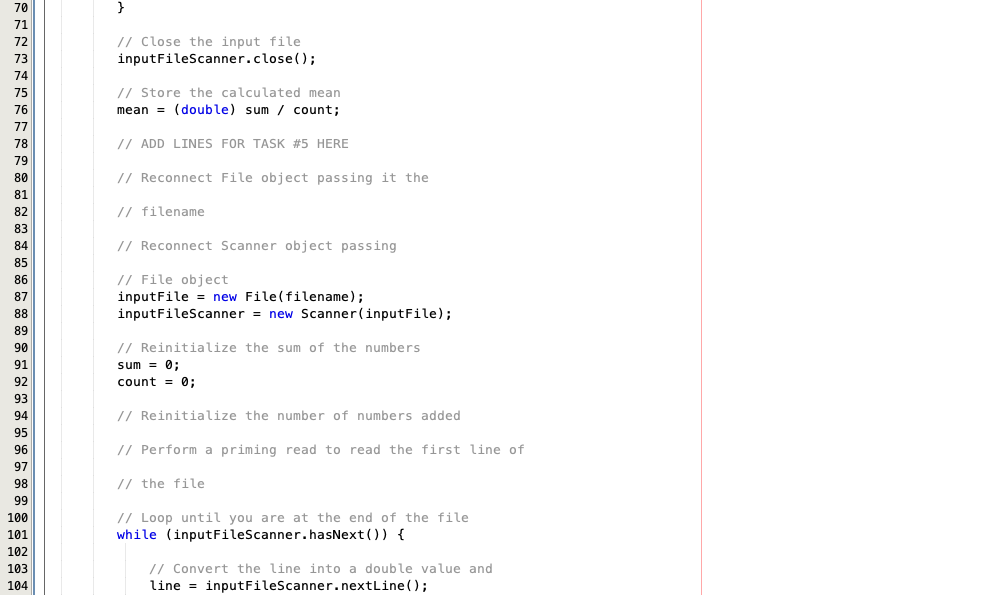 thread "main" java.io.FileNotFoundException: users eybaltazar\desktop umbers.txt (No such file or directory) at