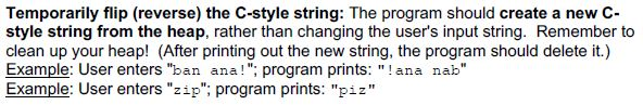 C++ please. The user inputs a string. Then this part takes place.