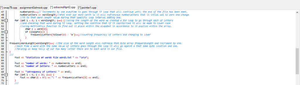 used in asceding order. I have firgured out how to display the