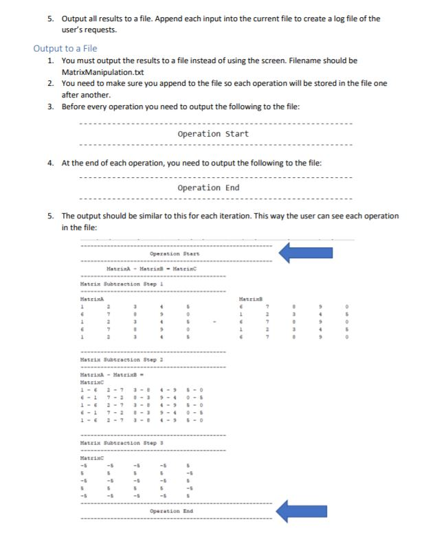soon as possible. The assignment In this assignment you will take the