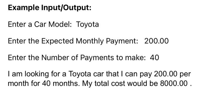 Inside the main() method, do the following: A. Create a variable for