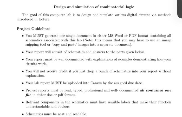 parity') and so on. i. Construct the truth table showing the modulo