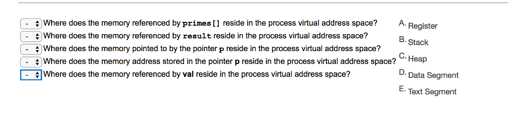 Consider the following simple program: #include #include char globBuf[65535]; int primes[] =