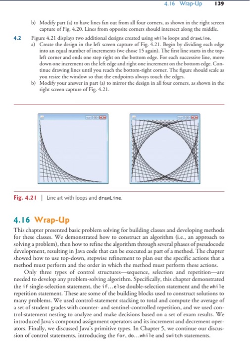 JPanel such that all these second endpoints are evenly spread along the