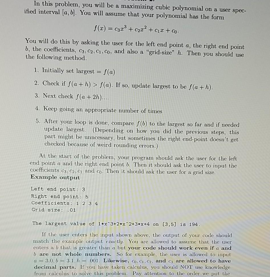  This is a maximizing problem that i have for my introductory