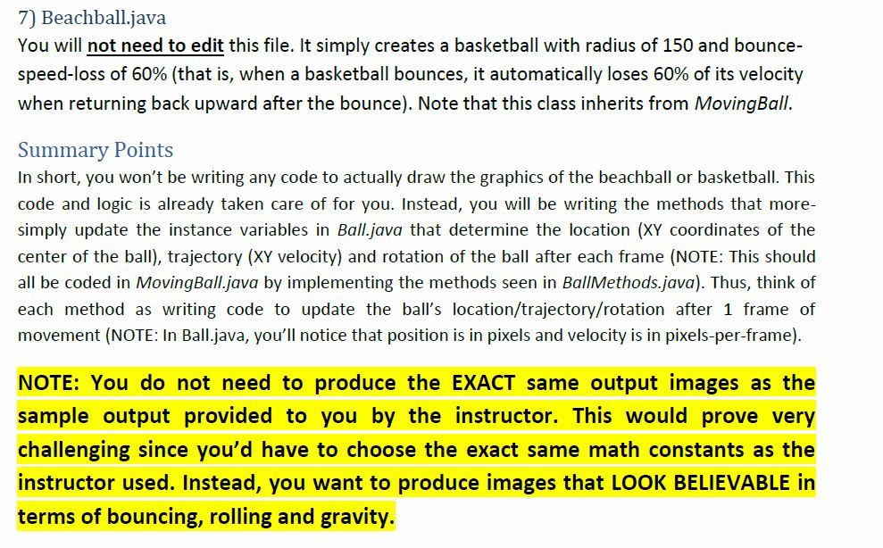 public interface BallMethods { ///////////////////////////////////////////////////////////////////////////// // Throw the ball. This method does
